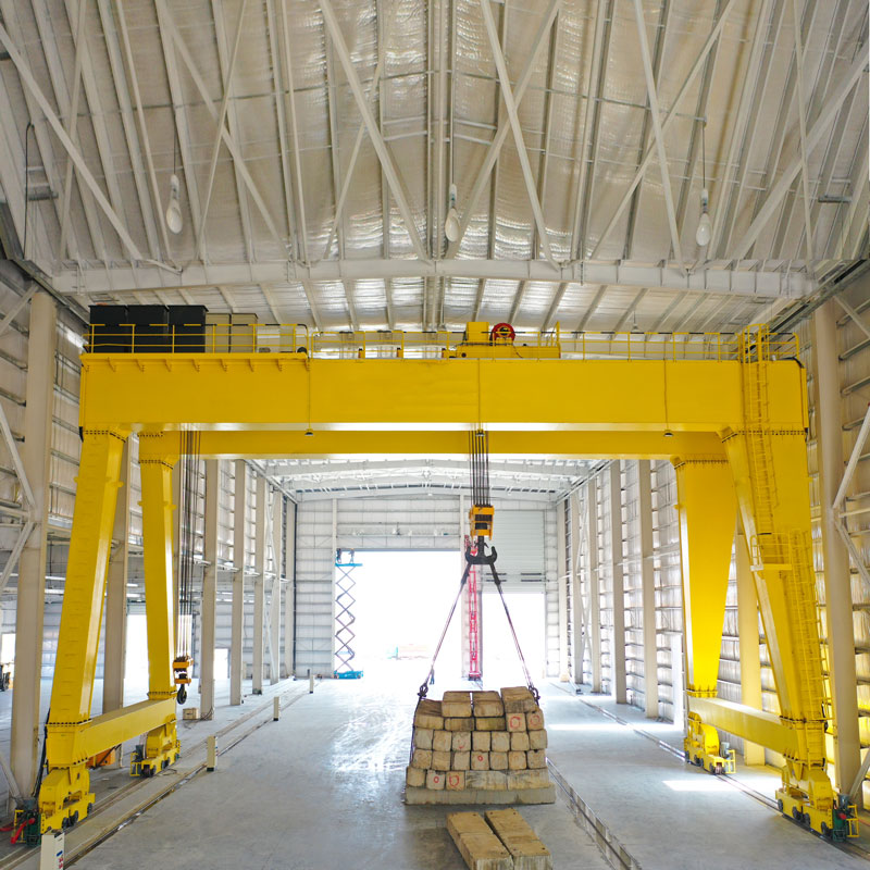 A Type 5-20t Double Beam Hook Gantry Crane