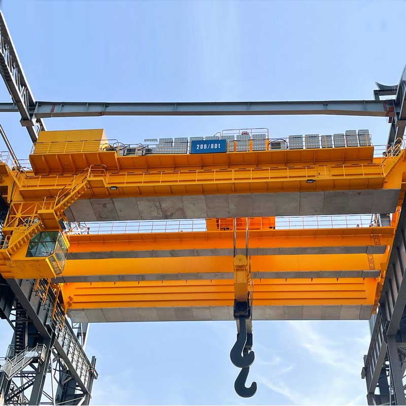 LH Double Girder Crane With Electric Hoist