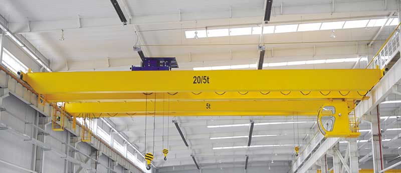 Double-Girder-Crane-With-Electric-Hoist