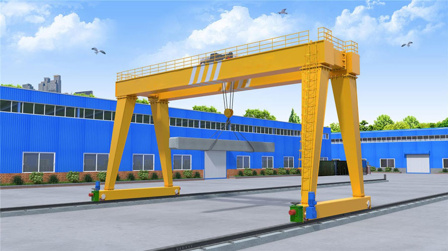 Gantry-Crane-working