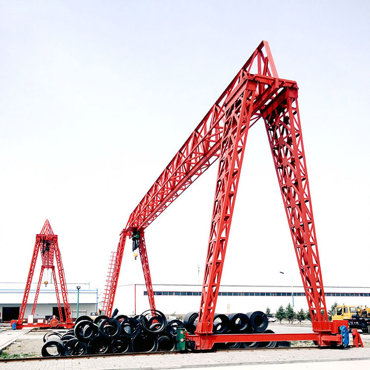 10t Trussed Type Electric Hoist Gantry Crane