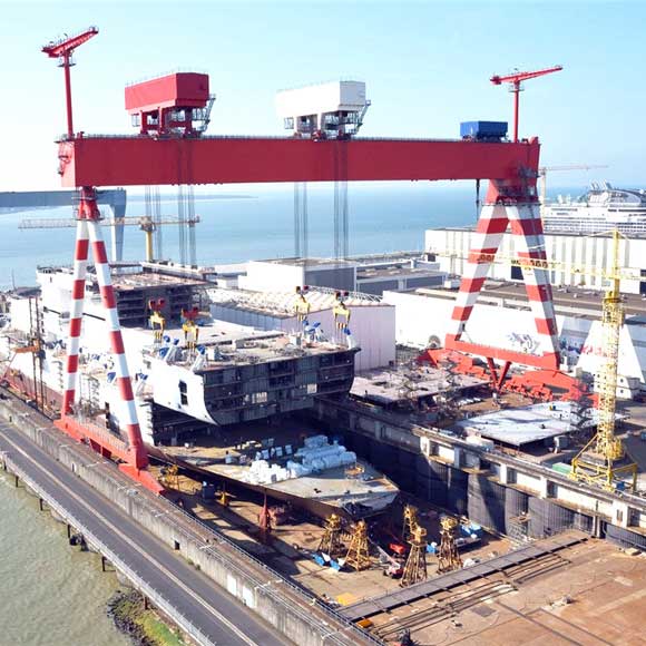 ME shipbuilding gantry crane
