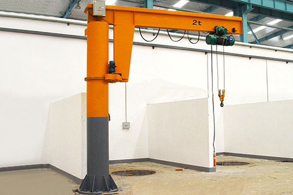 2 ton Floor Mounted Jib Crane Order 