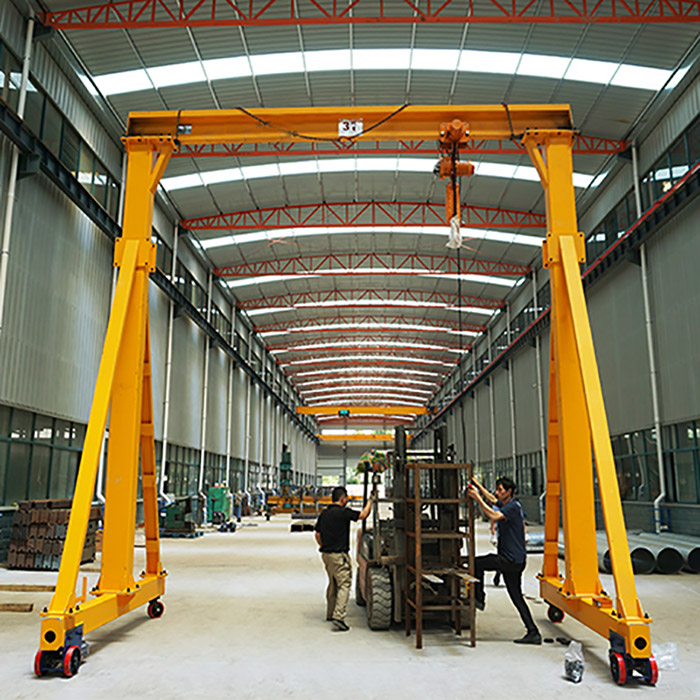 3 ton Portable gantry crane order from Indonesia