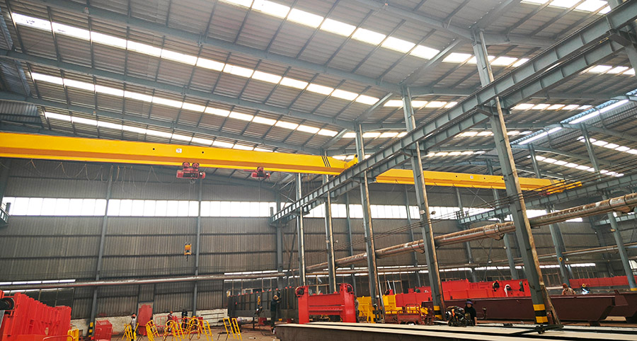 10 ton LD type single girder bridge crane