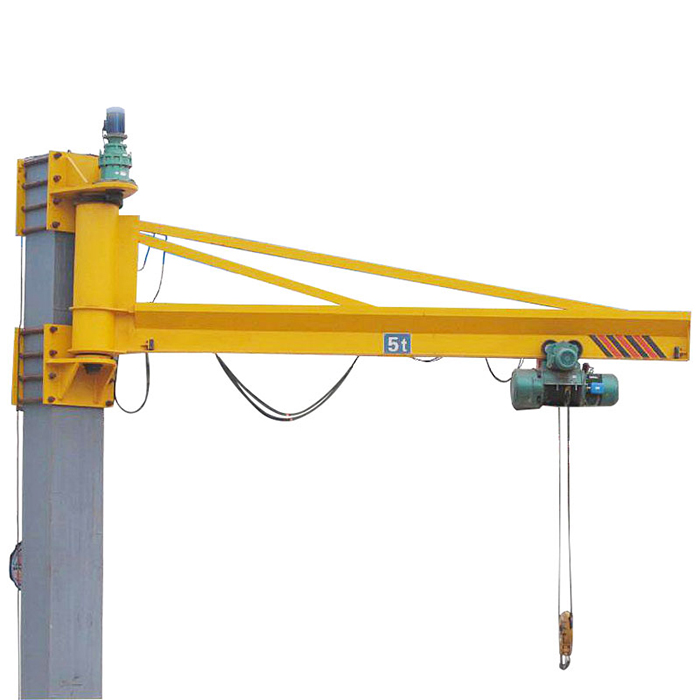 Electric wall mounted jib crane