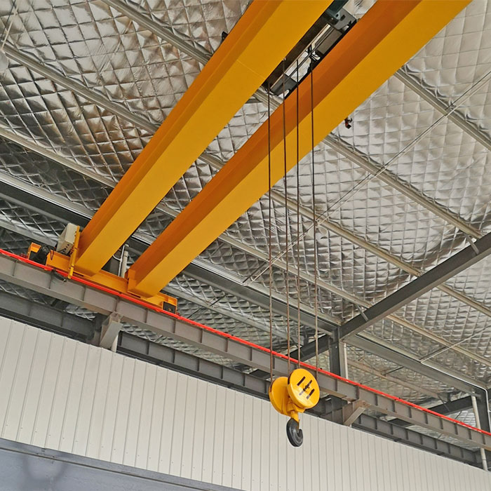 Double girder overhead crane with hoist